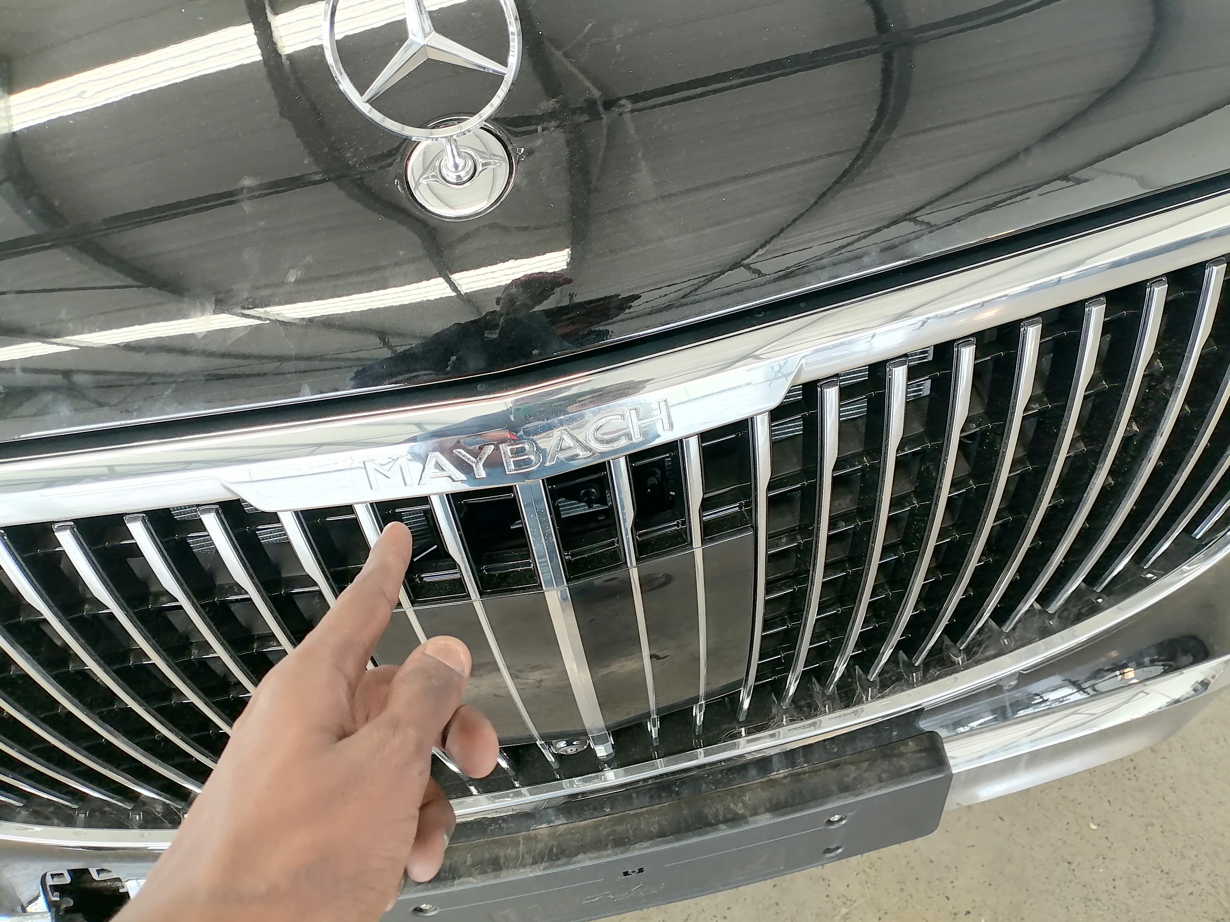 Dent repair in action